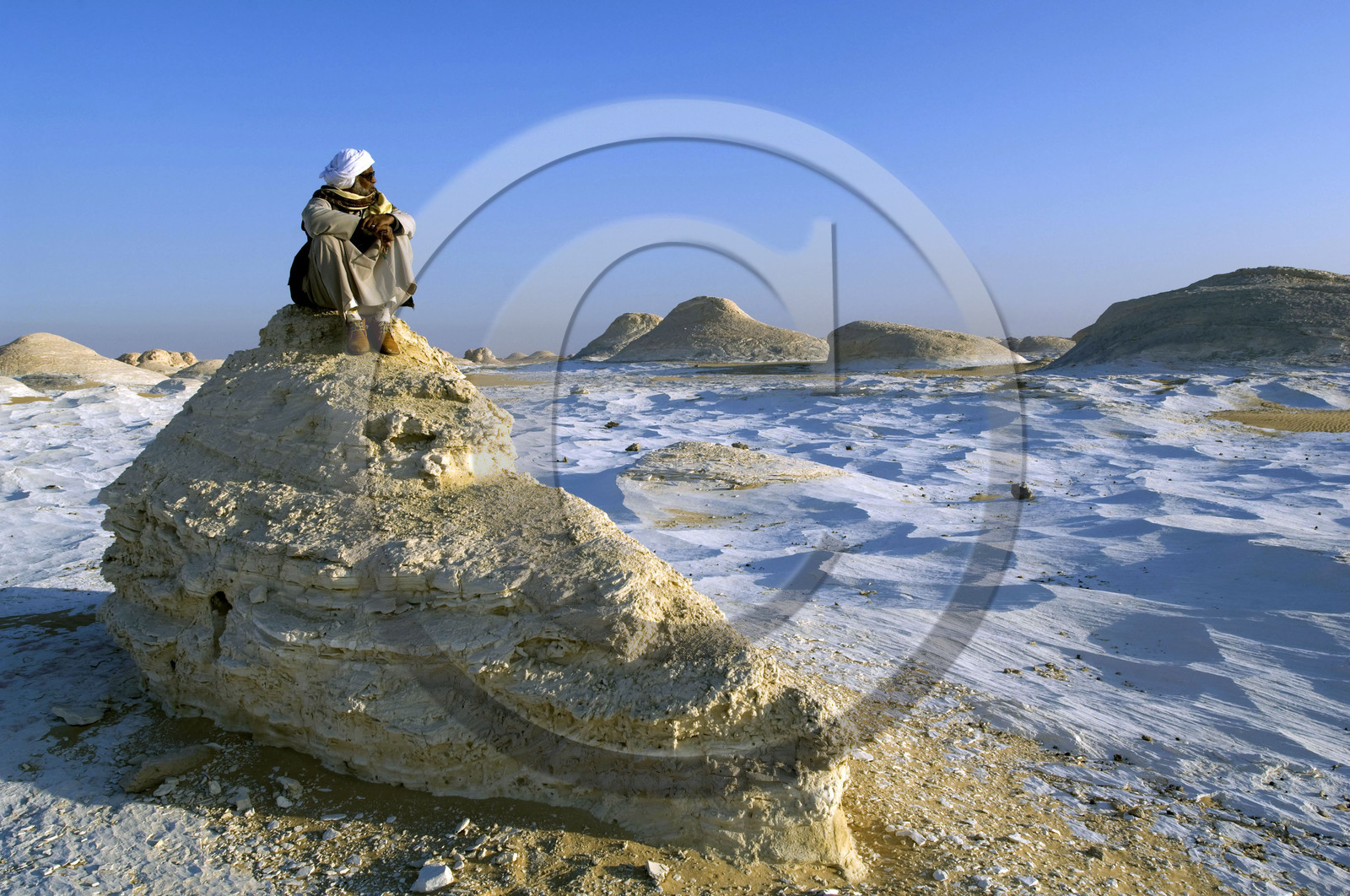 Egypte, désert blanc