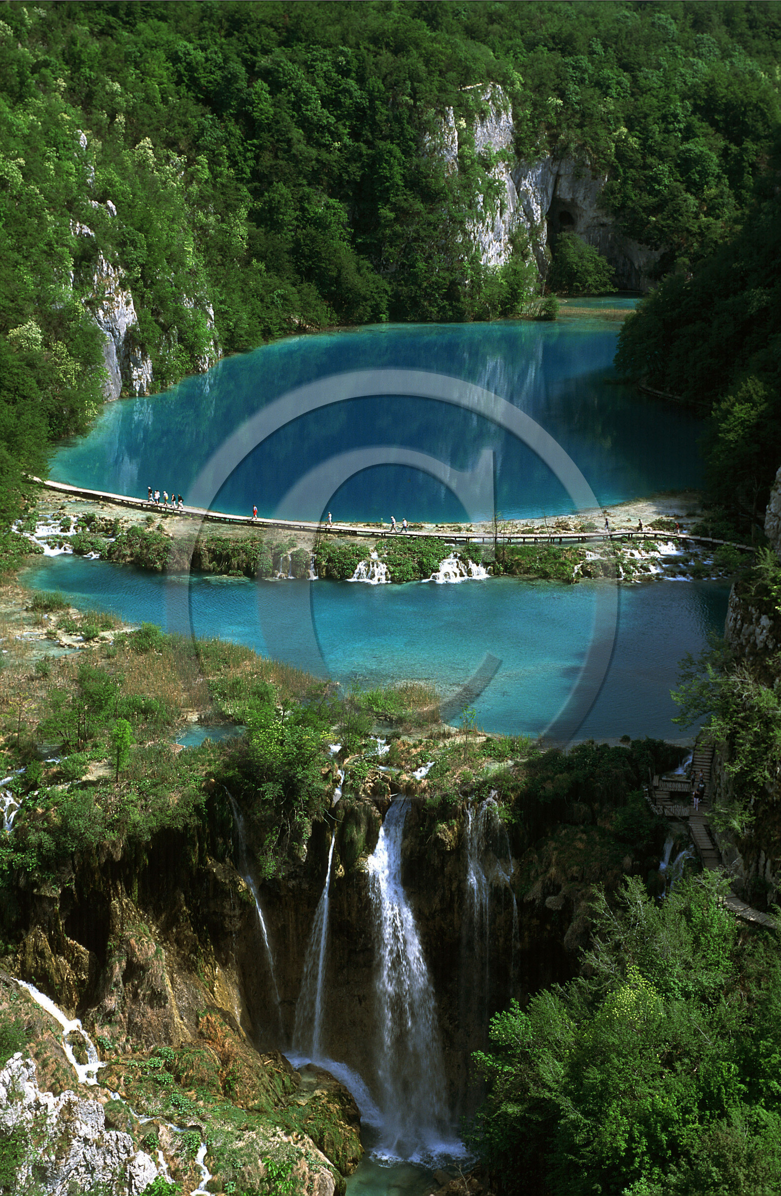 PARC NATIONAL DE PLITVICE. CROATIE