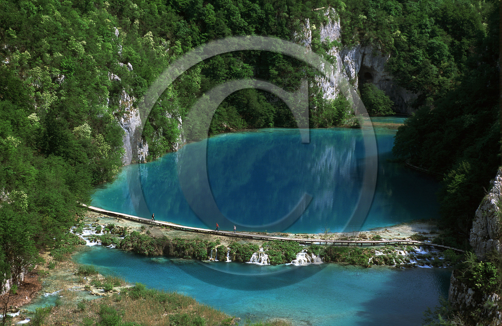 PARC NATIONAL DE PLITVICE. CROATIE