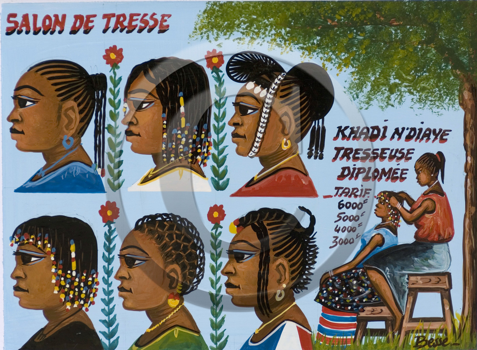 Coiffeur, Sénégal