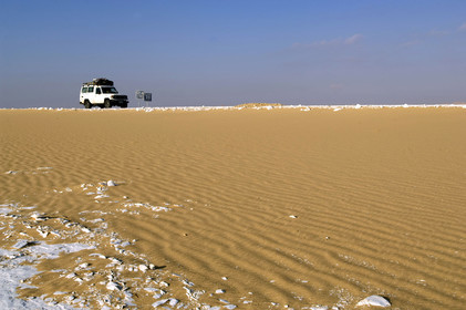 Egypte, désert blanc