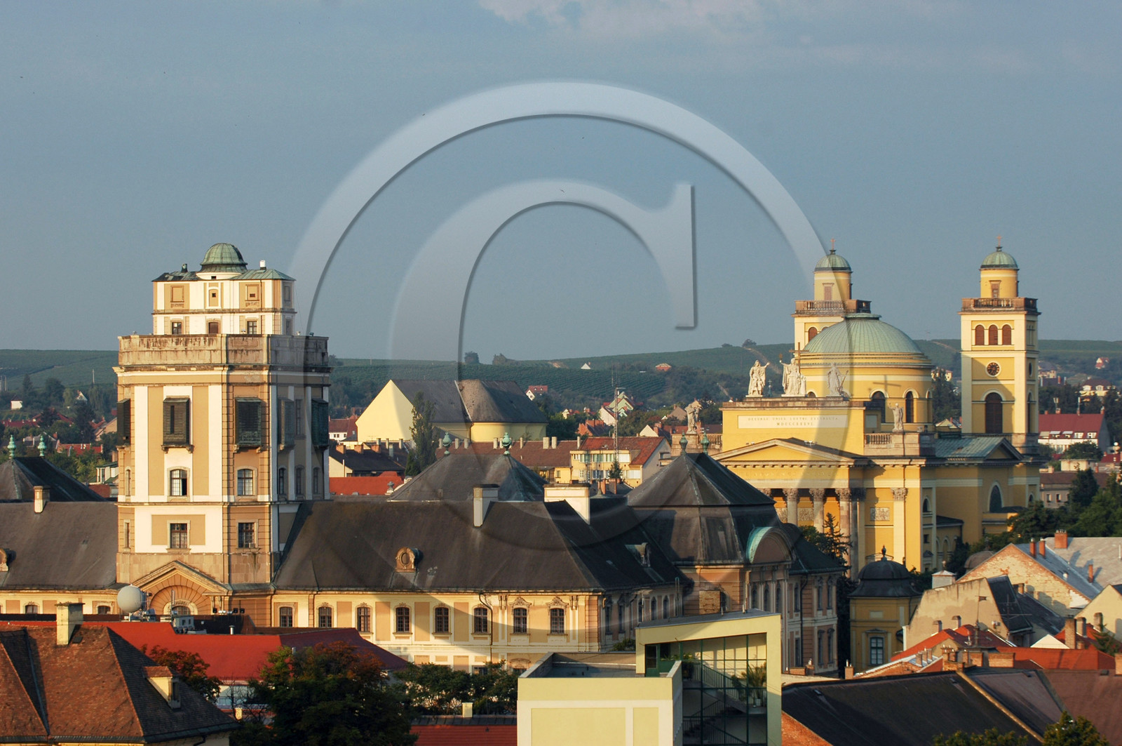 Le Liceum et la Basilique de Eger, Hongrie