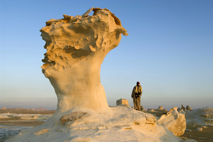 Egypte, désert blanc