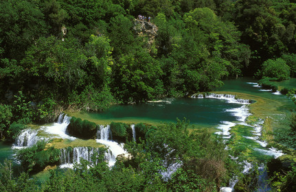 PARC NATIONAL DE KRKA. CROATIE