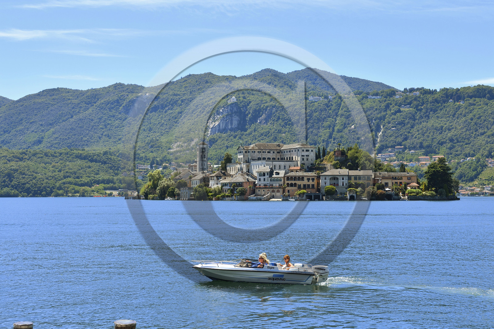 Italie piemont lac orta orta san