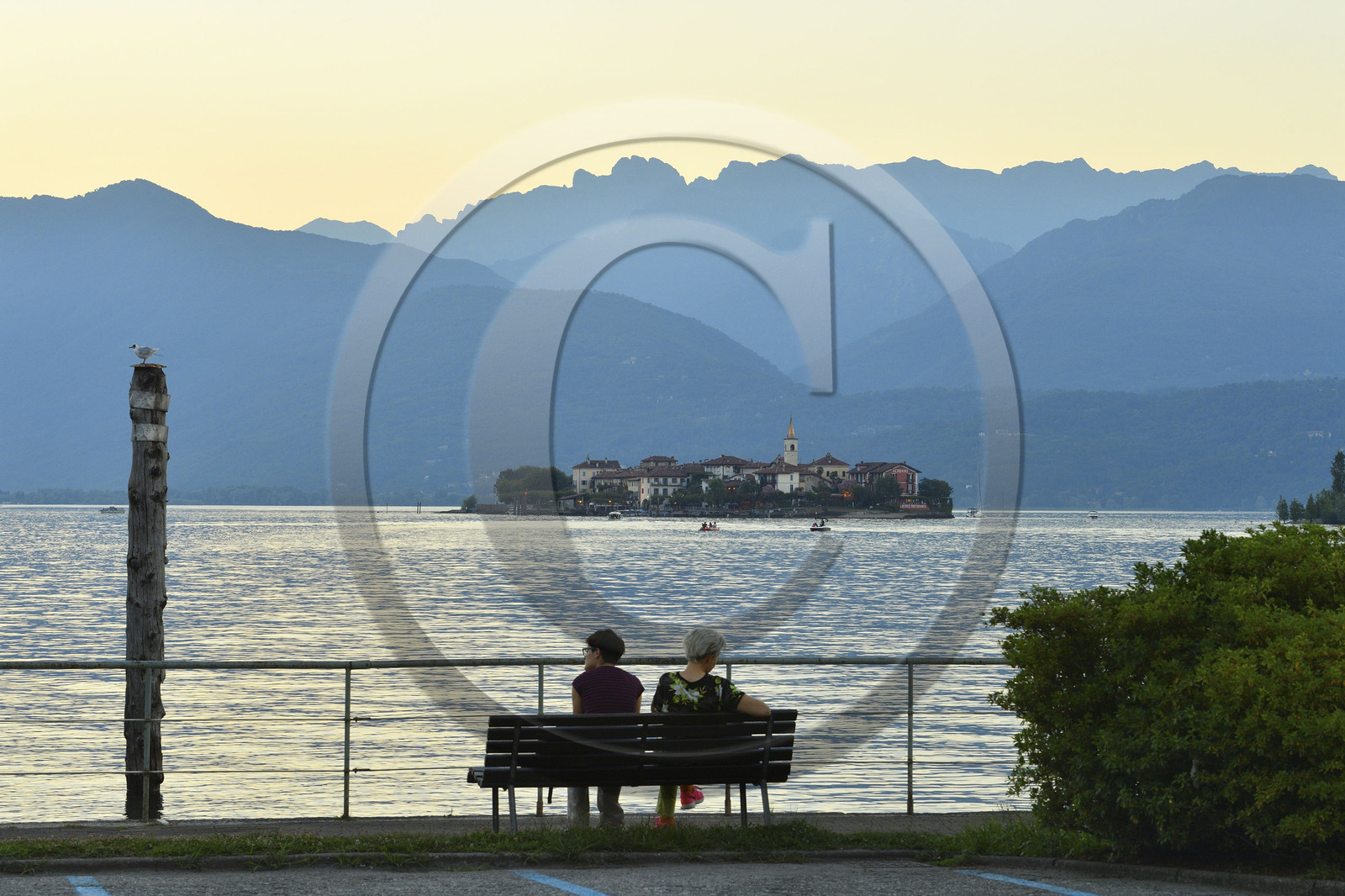 Italie piemont lac majeur lago maggiore