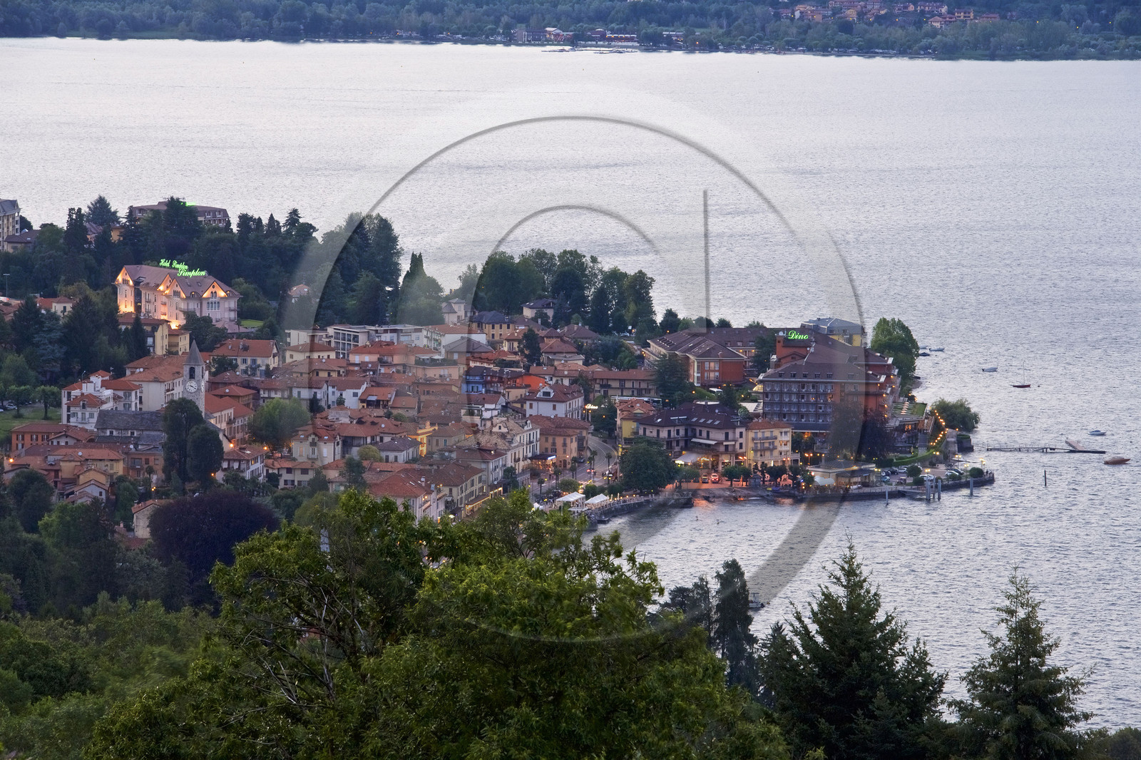 Italie piemont lac majeur lago maggiore