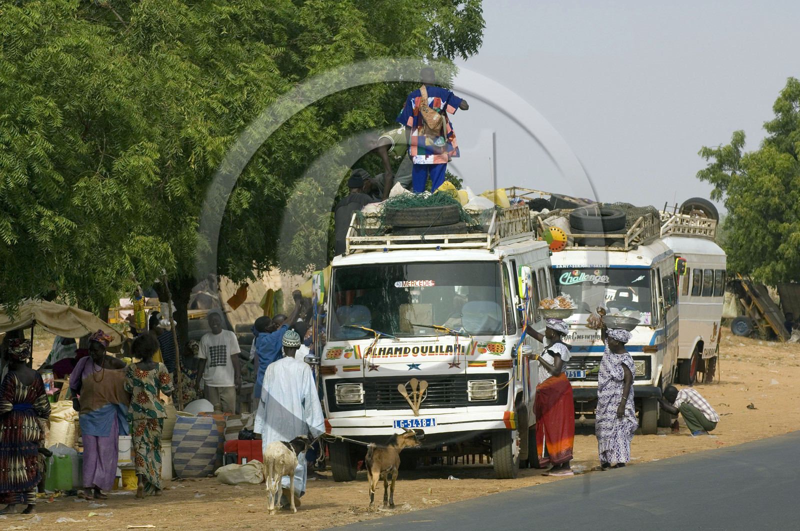 Marché, Sénégal