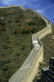 MURAILLE DE CHINE. PEKIN (BEIJING).CHINE