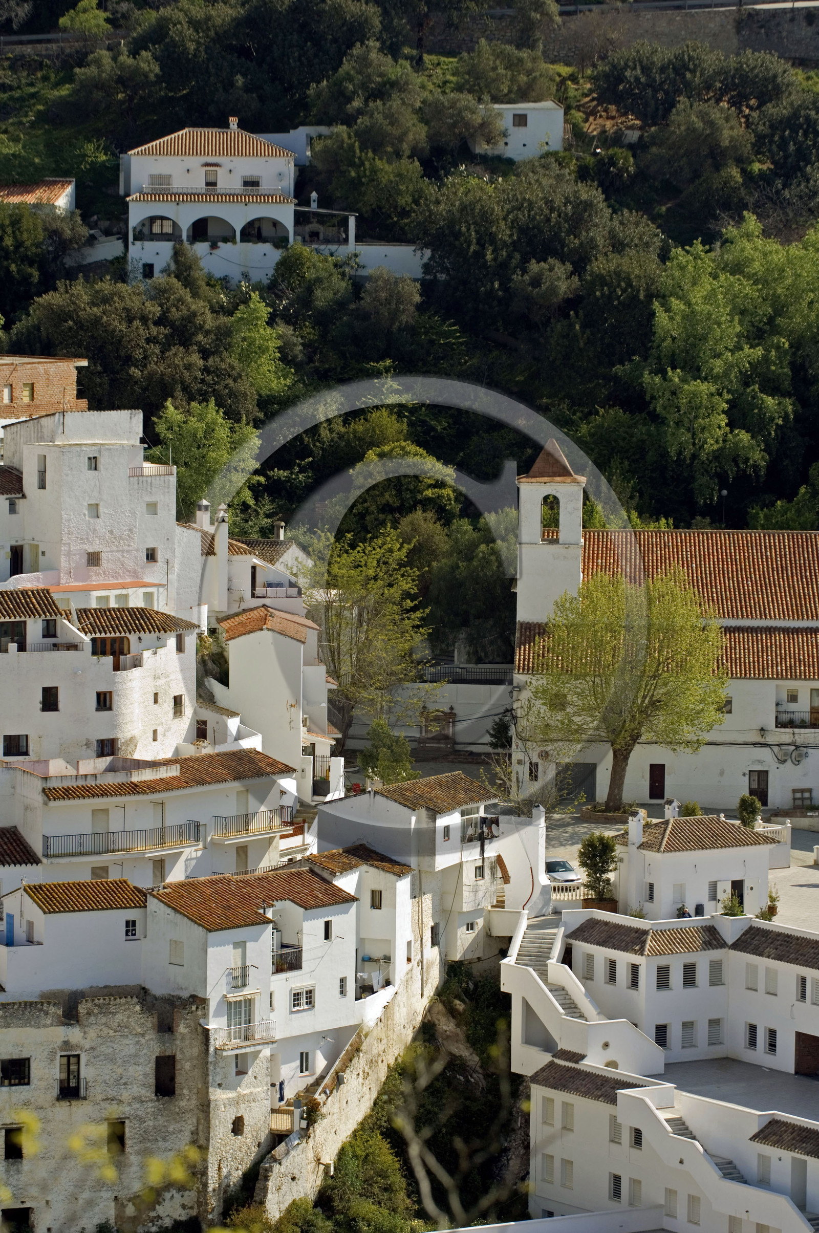 Casares, white village of Andalucia, Spain