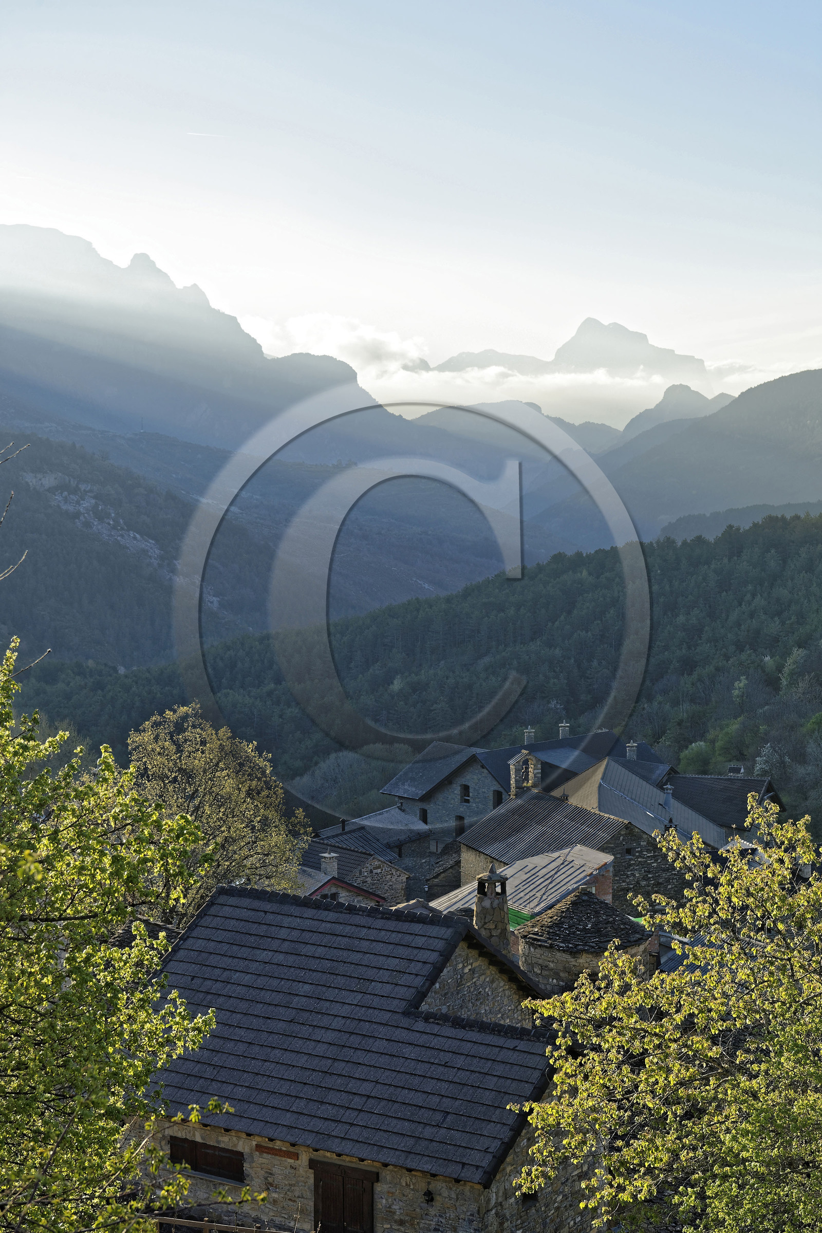 Espagne aragon province huesca vallee vio