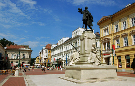 Place Klauzal, Szeged, Hongrie