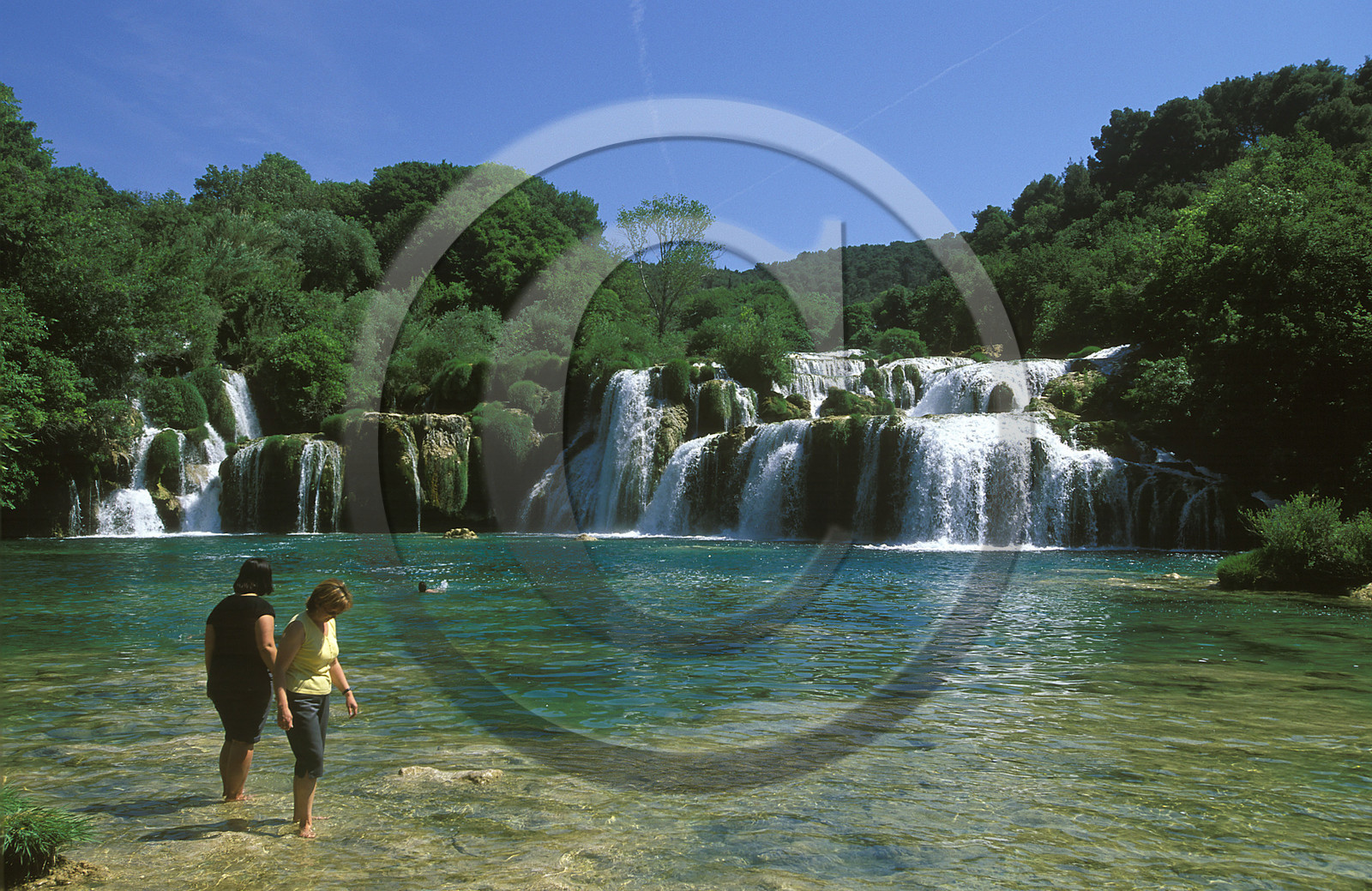 PARC NATIONAL DE KRKA. CROATIE