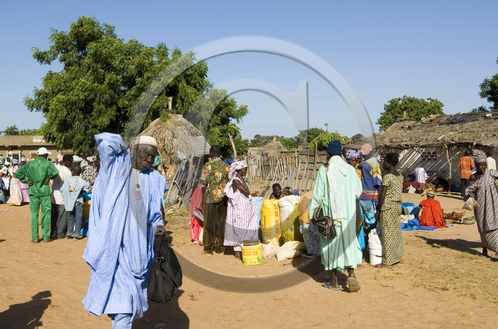 Marché de Gueguenne, Sénégal