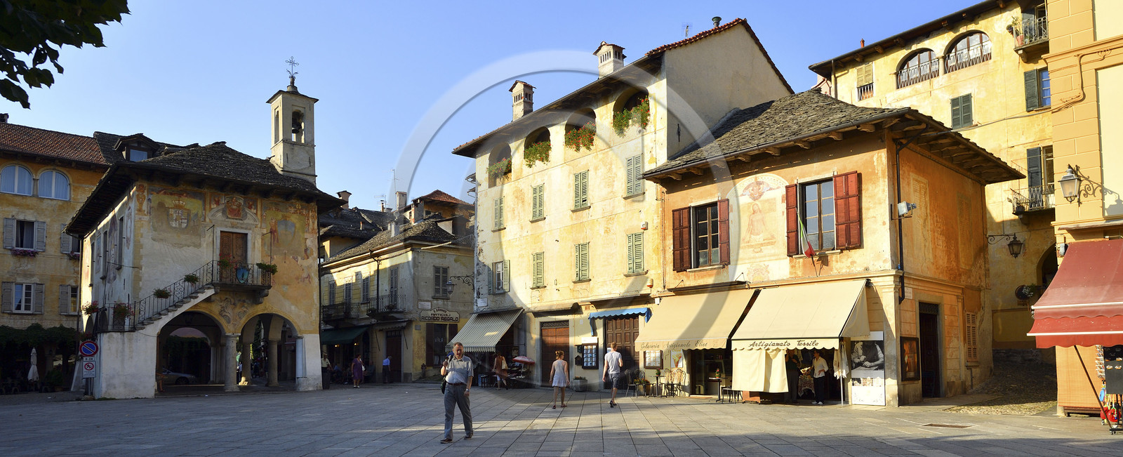 Italie piemont lac orta orta san