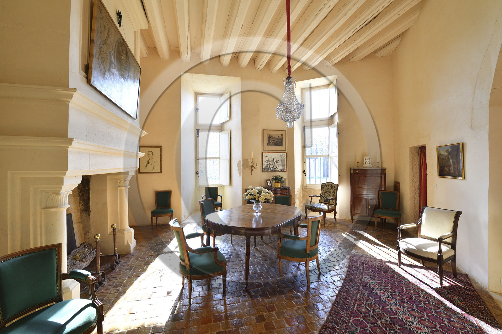 France charente rochefoucauld chateau surplombant tardoire