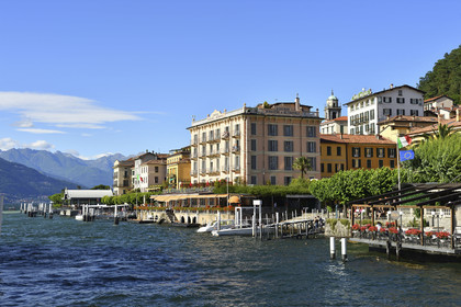 Italie lombardie lac come village bellagio