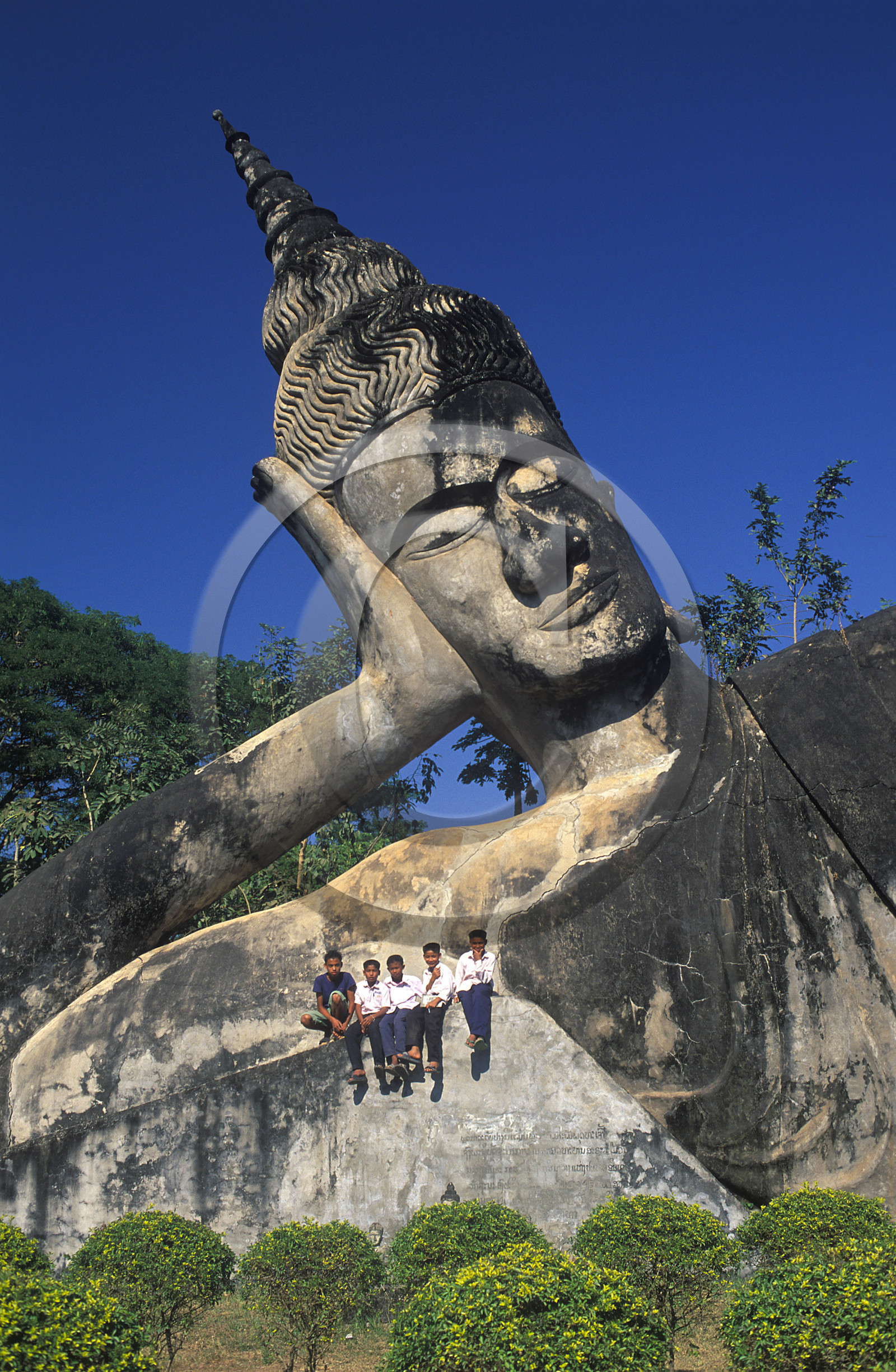 LAOS VIENTIANE.VAT XIENG KHUAN