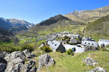 France hautes pyrenees canton arreau village