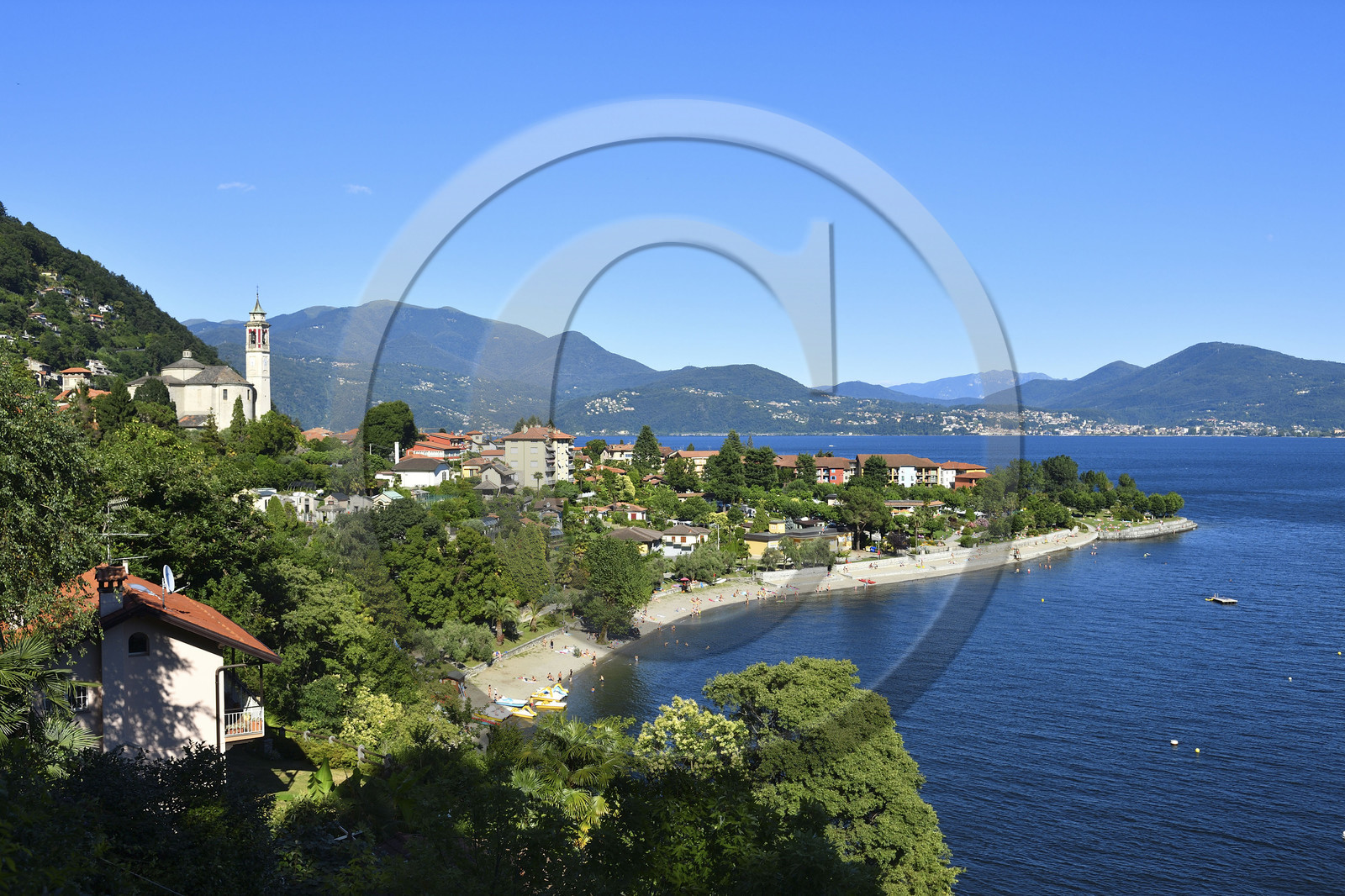 Italie piemont lac majeur lago maggiore