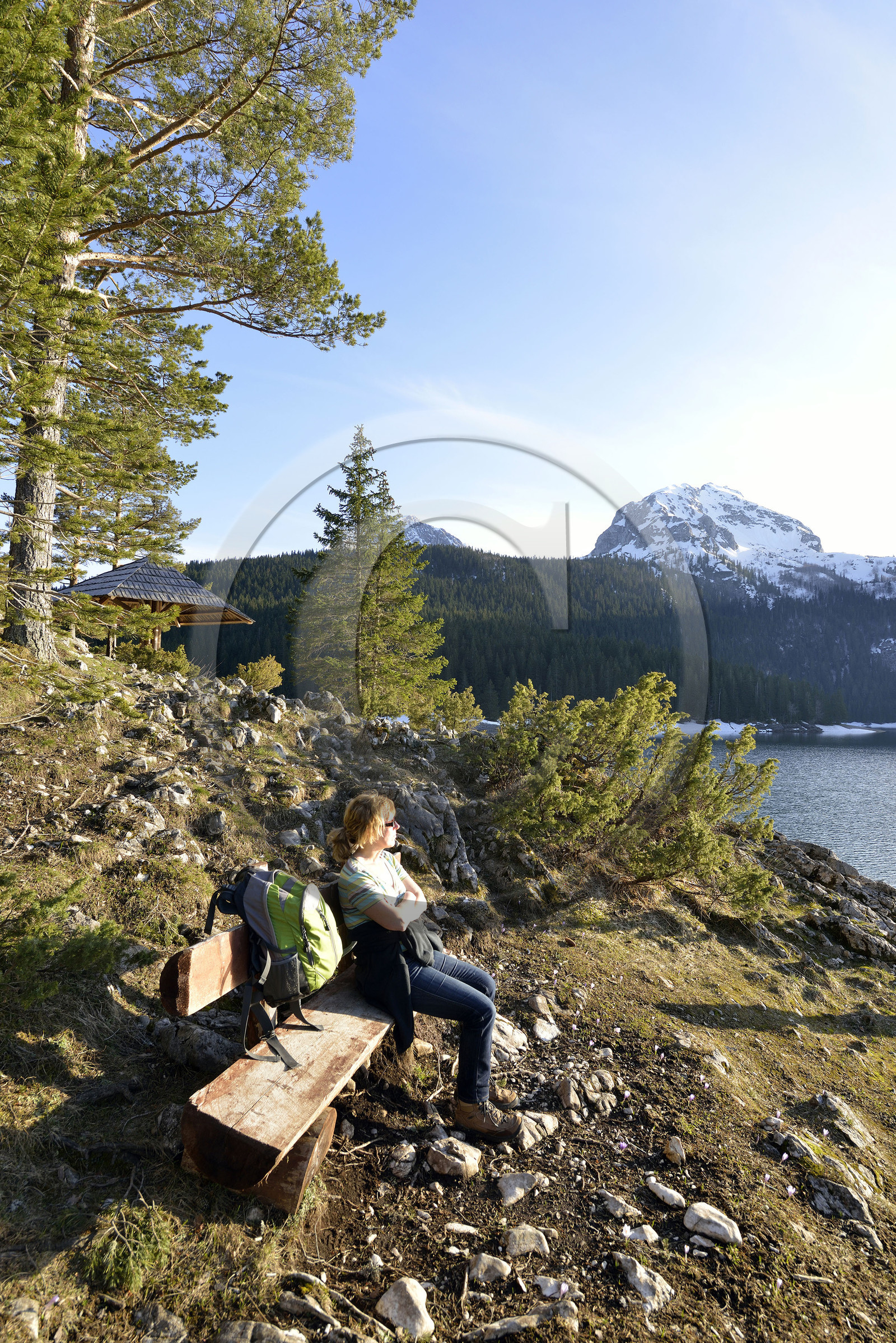 Montenegor, lac noir