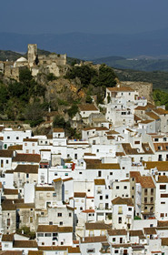 Casares, white village of Andalucia, Spain