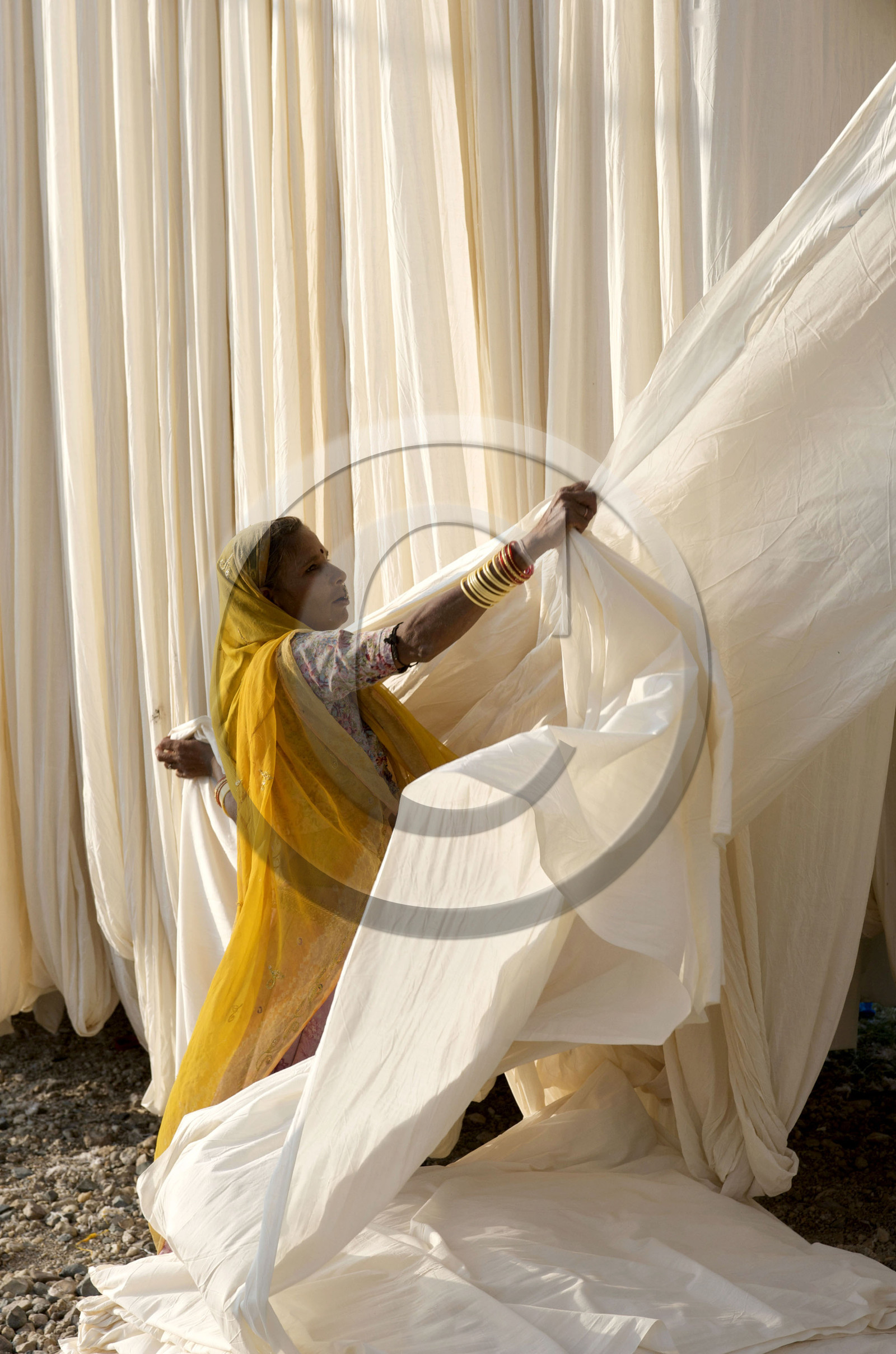 Inde, sari
