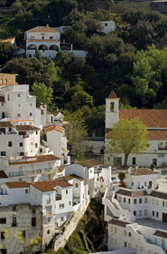 Casares, white village of Andalucia, Spain