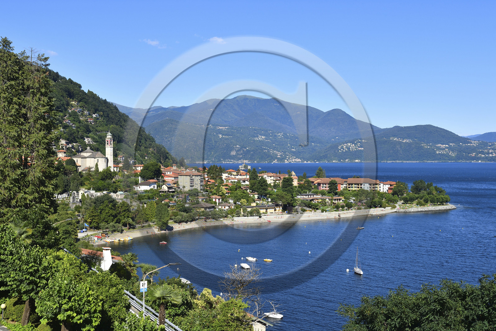 Italie piemont lac majeur lago maggiore