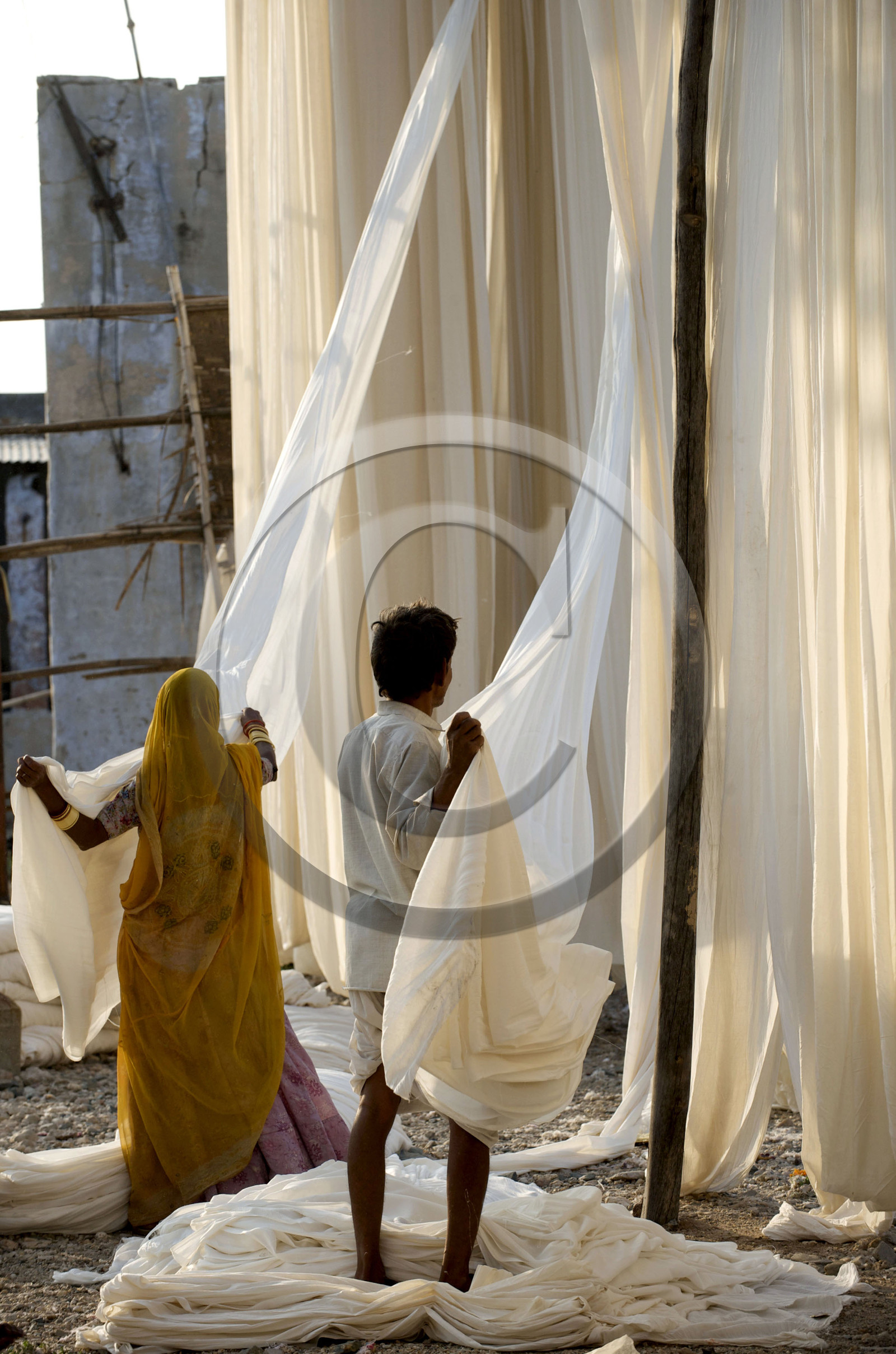 Inde, sari