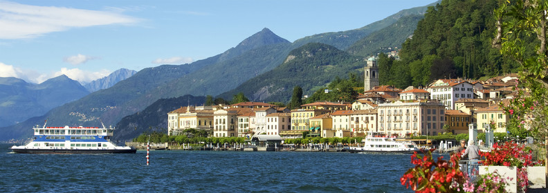 Italie lombardie lac come village bellagio