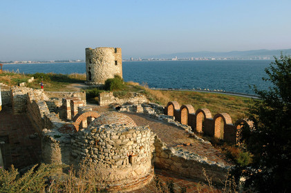 Ruins of the Church of the Virgin, Nessebar, Bulgaria