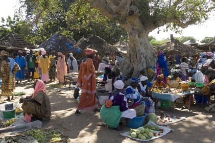 Marché de Gueguenne, Sénégal