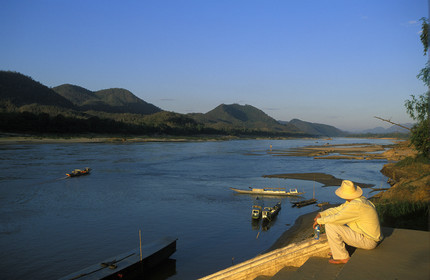 LAOS LUANG PRABANG.LE MEKONG