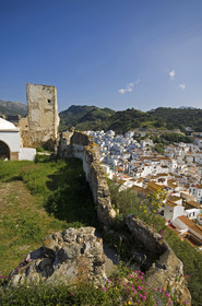 Casares, white village of Andalucia, Spain