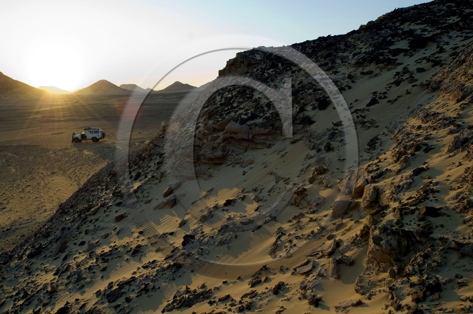 Egypte, désert libyque