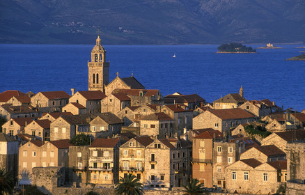 VILLE ET ILE DE KORCULA. CROATIE