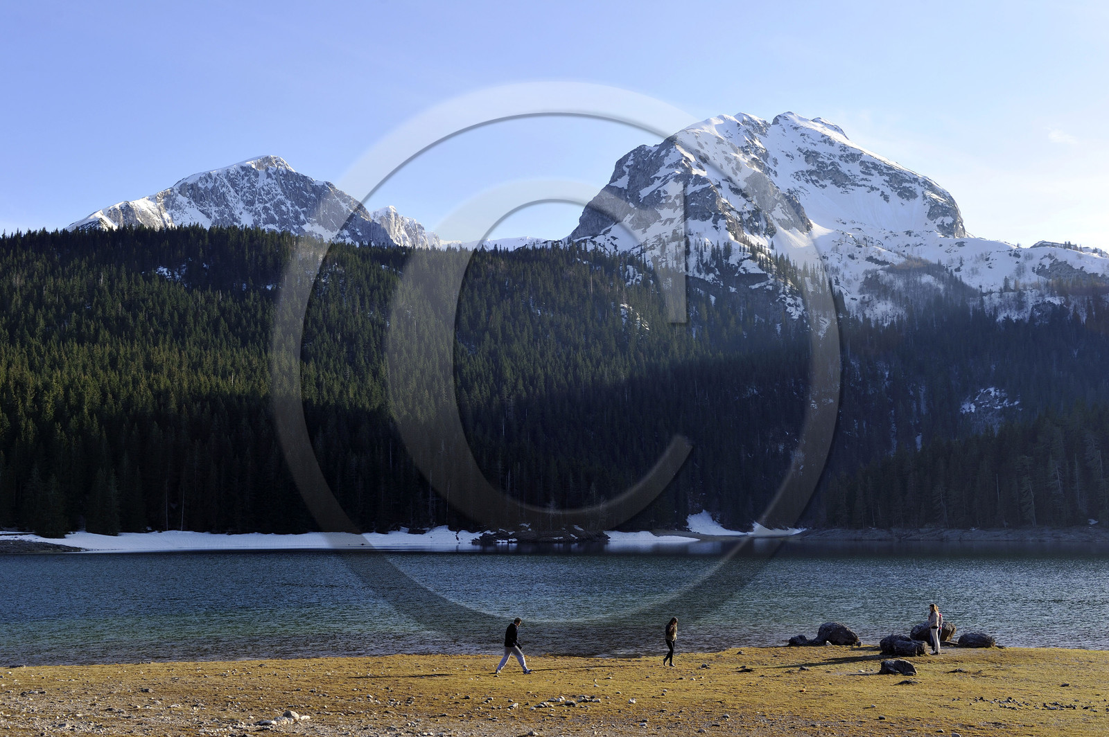 Montenegor, lac noir