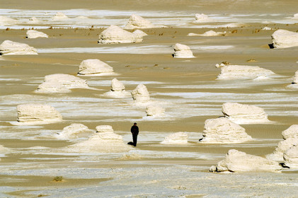 Egypte, désert blanc