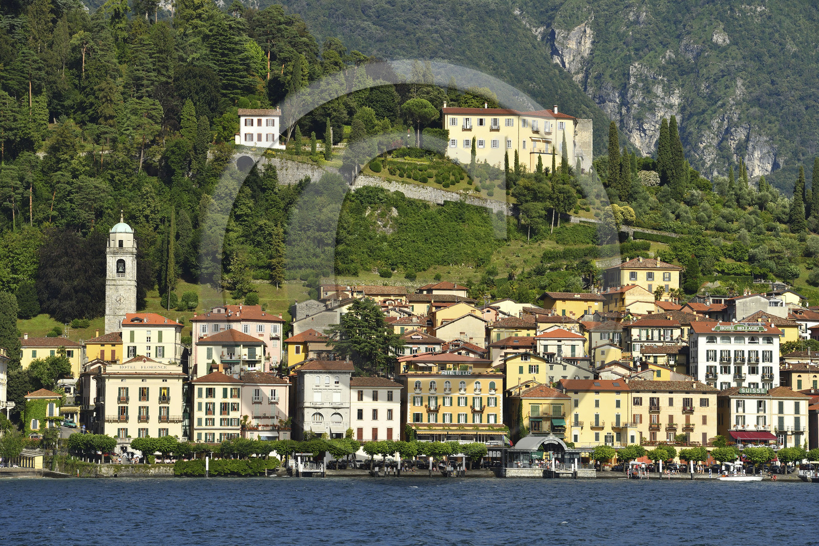 Italie lombardie lac come village bellagio