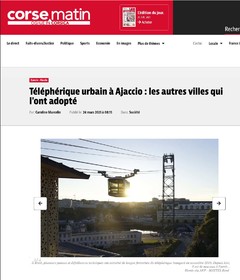 Parution Corse Matin