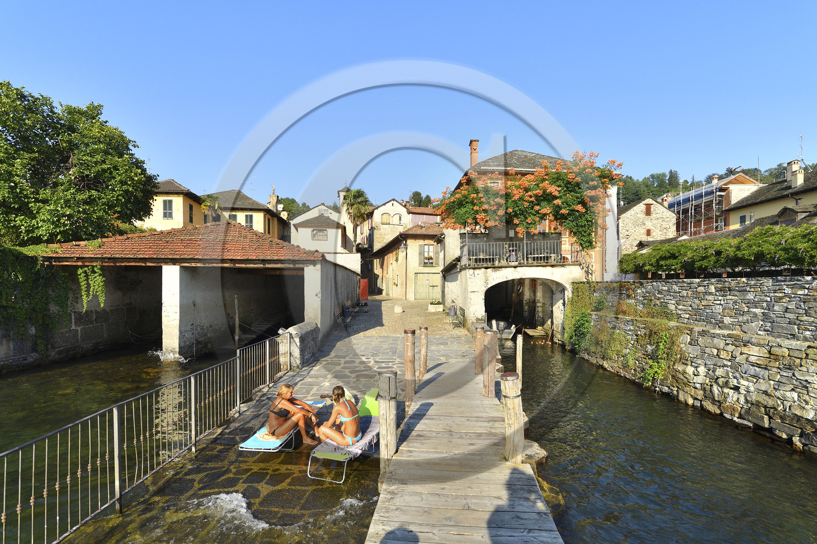 Italie piemont lac orta orta san