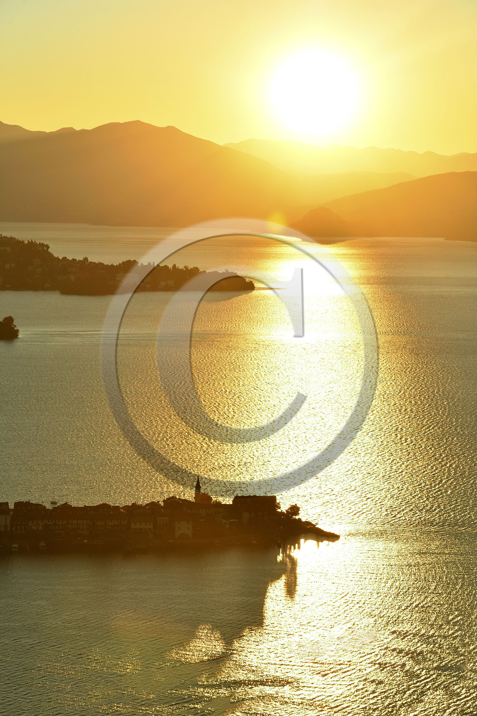 Italie piemont lac majeur lago maggiore