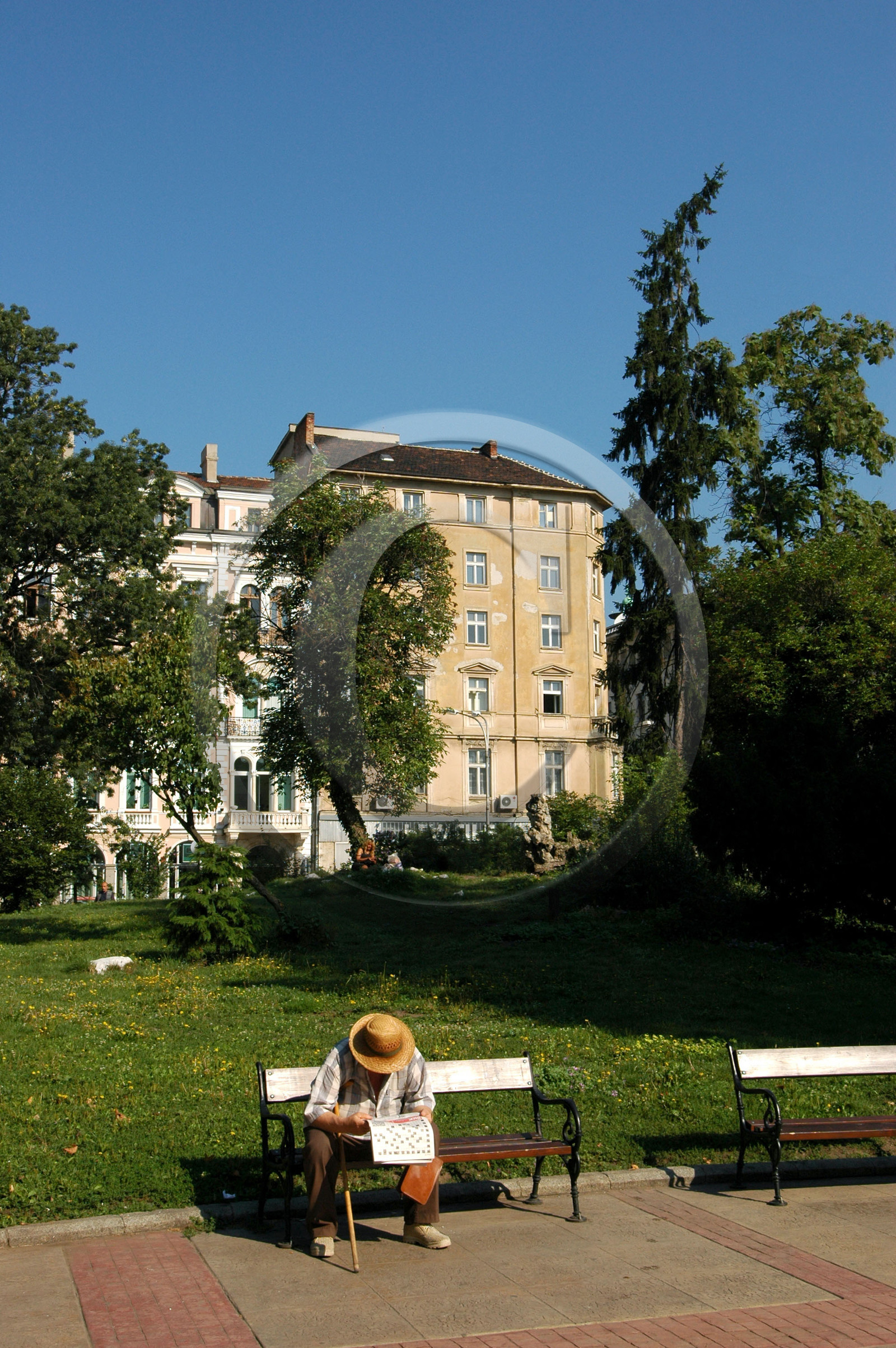 Parc du centre ville, Sofia, Bulgarie