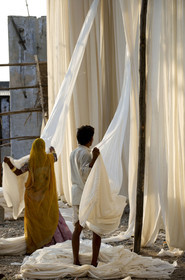 Inde, sari