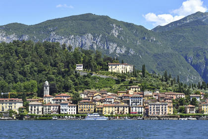 Italie lombardie lac come village bellagio