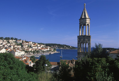 VILLE ET ILE DE HVAR. CROATIE