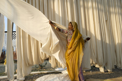 Inde, sari
