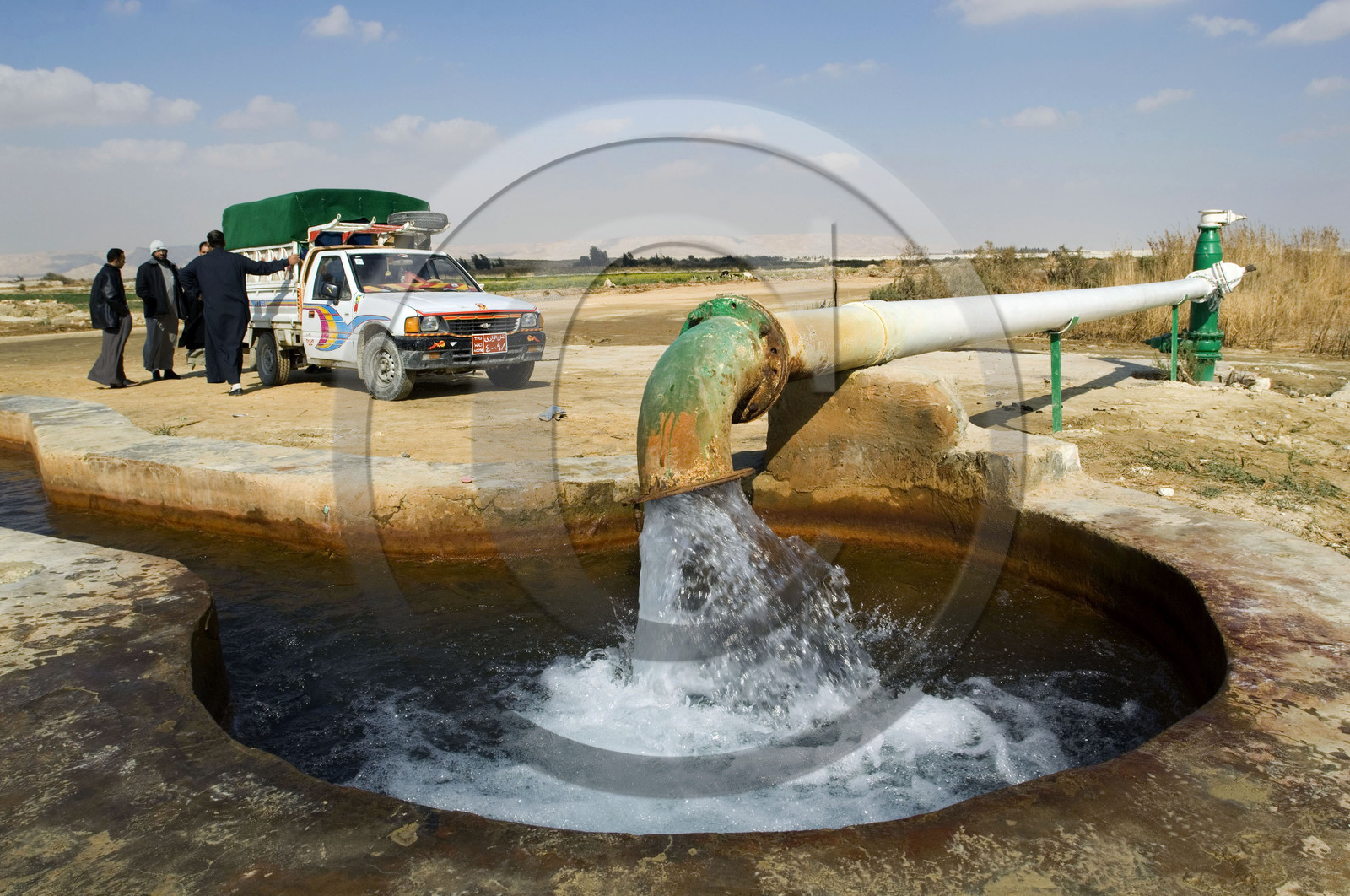 Egypte, désert libyque