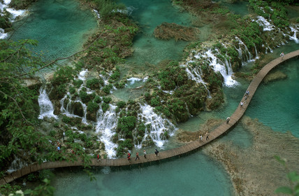 PARC NATIONAL DE PLITVICE. CROATIE